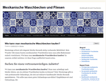 Tablet Screenshot of blog.buntesmexiko.de